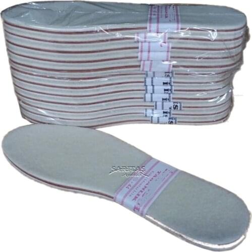 1 Double Wool Felt Insole Reinforced 1 Double
