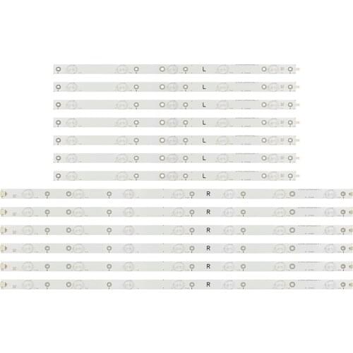 1 set=12 pcs LED Strips for Phi lips 50pug6102 Le50u7970 AOC Le50s5970 12leds new