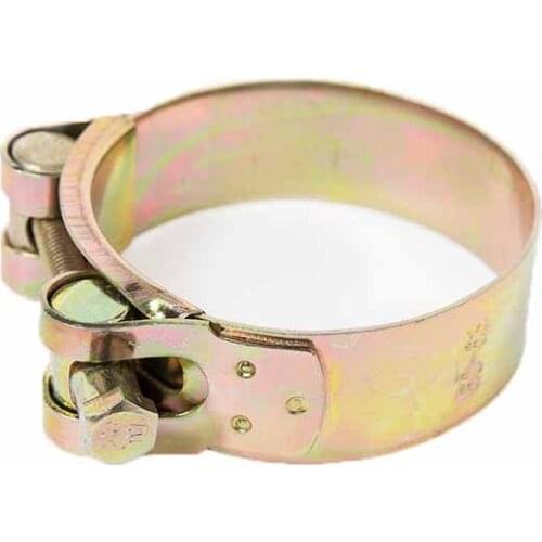 1Pcs 74-130mm European style Galvanized T-type Bolt strengthens the clamp hose clamp Circular air water pipe clips