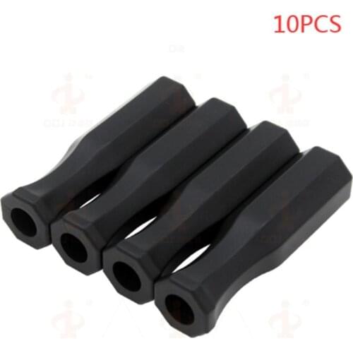 10pcs Table Soccer Part Replacment Kit Kids Football Fussball Foosball Plastic Handle Grips Tabletop Soccer Game Accessories