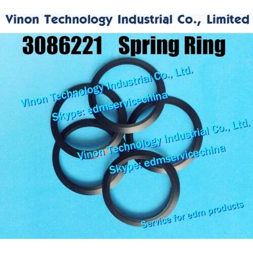 2pcs) 3086221 edm Spring Ring for float nozzle lower 30x23x1.5mm for Sodic A320 A325,AQ325,AQ537 435196A, 0205140, MW411481D