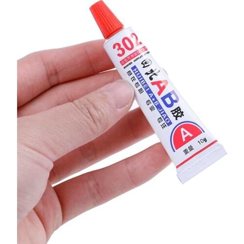 2pcs Super AB Plastic Wood Ceramic Marble Strong Quick-drying Epoxy Adhesive Glue Iron Stainless Steel Aluminium Alloy Glass