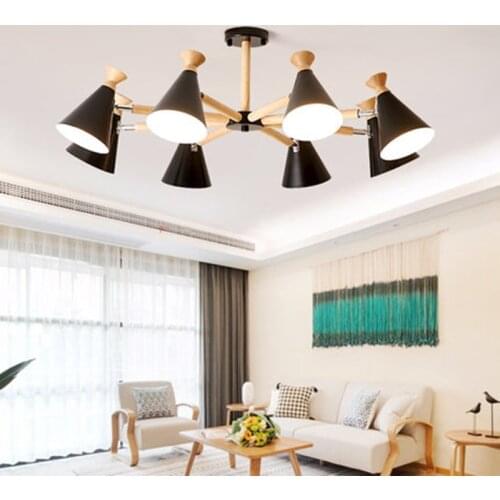 2019 Hardware Modern Led Chandelier Lights For Living Room Bedroom Square Indoor Ceiling Chandelier Lamp Fixtures