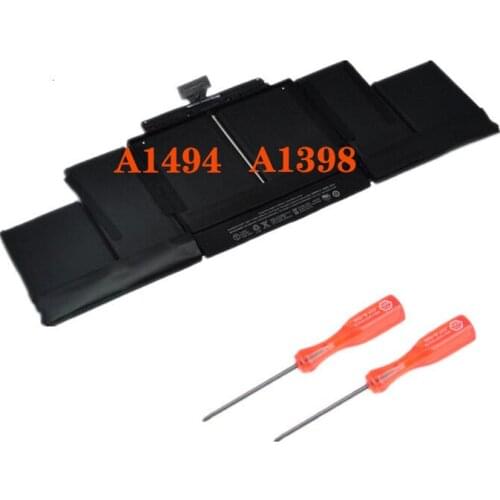 A1494 Battery for MacBook Pro Retina 15" A1398 2013 2014 Me293 Me294