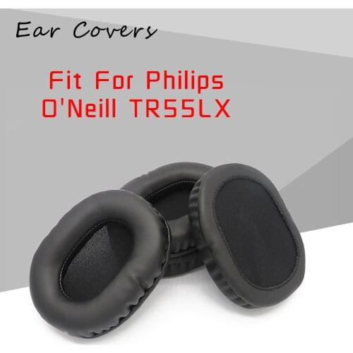 Ear Pads For Philips O'Neill TR55LX Headphone Earpads Replacement Headset Ear Pad PU Leather