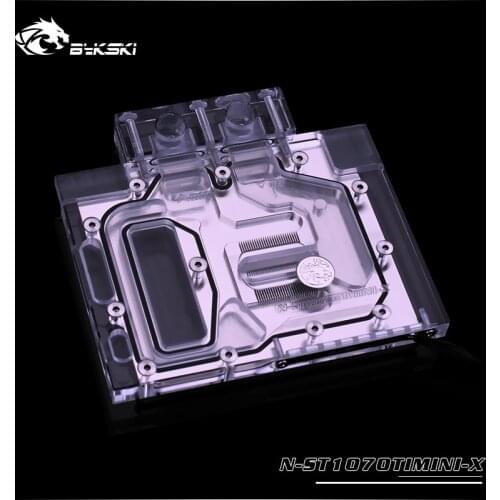 Bykski N-ST1070TIMINI-X GPU Block for ZOTAC GTX 1070Ti Mini