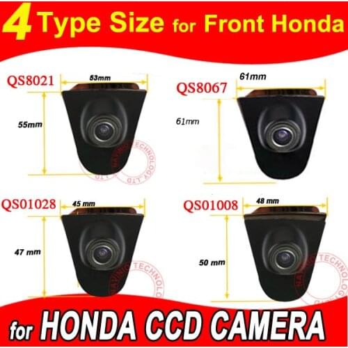 Color CCD Vehicle logo Front view camera for Honda Odyssey New accord Civic CRV Spirior Crosstour