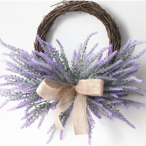 Imitation flower decoration silk cloth garland false flower decoration garland door ring Garland