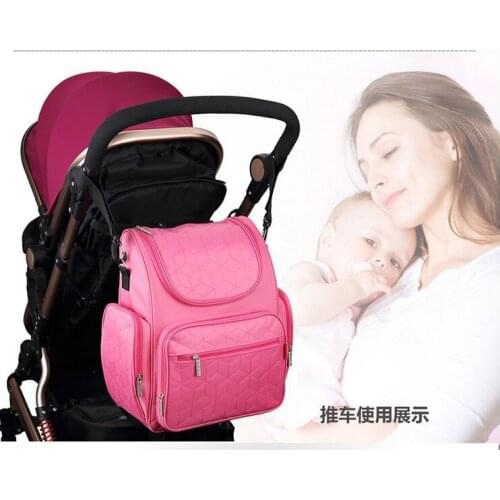 NEW multifunction nylon baby stroller bag Mummy diaper bag fashion mother backpack diaper bags waterproof handbag