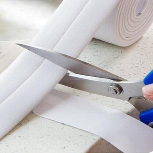 320*38cm Wall Sealing Tape Waterproof Mold Proof Adhesive Tape Kitchen Bathroom 3.2mx3.8cm Moistureproof mildew proof protective