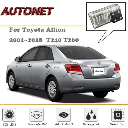 AUTONET Rear View camera For Toyota Allion 2001~2018/CCD/Night Vision/Reverse Camera/Backup Camera/license plate camera
