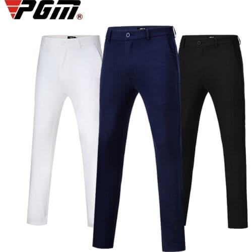 Professional Men Golf Wear Male Winter Thicken Trousers High-elastic Sports Casual Pants Slim Fit Pant XXS-XXXL