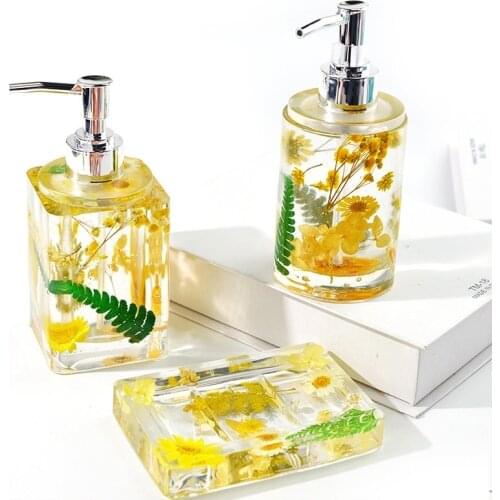 Spray Bottle Silicone Mold for UV Resin Epoxy DIY Handmade Crystal Craft Home Decoration Perfume Sanitizer Bottle