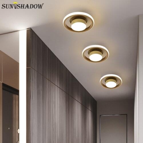 Simplicty Modern Led Ceiling Light For Aisle Ceiling Lamp Hmoe 110v 220v Small For Living Room Bedroom Dining Room Light Fixture