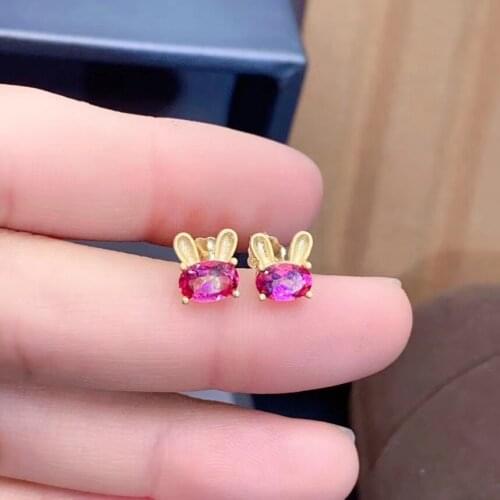 Topaz Ring Natural And Real Topaz Earring 925 sterling silver Fine jewelry Topaz Earring