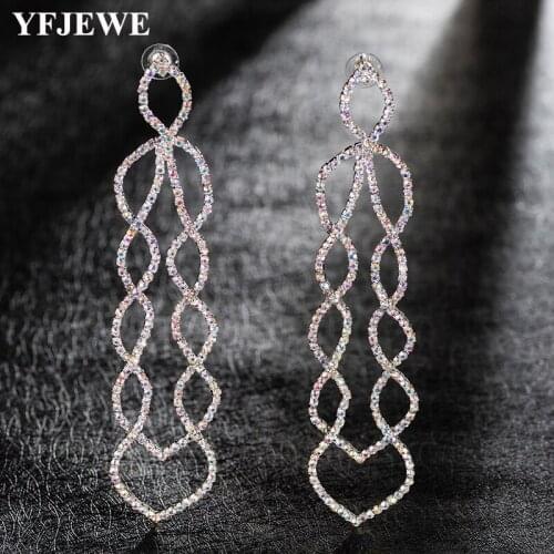 YFJEWE 2018 New Fashion Earrings Boho Bohemian Long Exaggerated Dangling Earrings for Women Wholesale E531