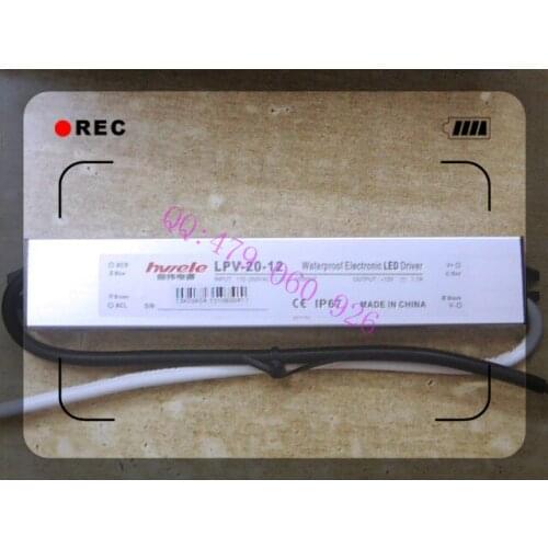 [ZOB] RONGLAN waterproof switching power supply 12V1.7A LPV-20-12 20W --5PCS/LOT