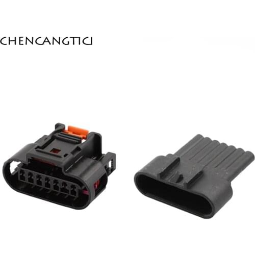 1 Set 7 Pin Way Auto Wire Harness Automotive Connector Socket Ignition Coil Plug For Chevrolet Malibu Cruze Buick Opel Astra