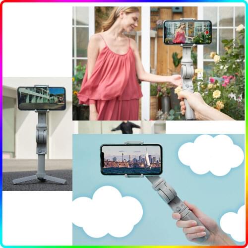 Snoppa ATOM2 3-Axis Handheld Stabilizer Gimbal Wireless Bluetooth Selfie Stick Tripod Phone Anti-Shake ATOM 2 For iPhone Huawei