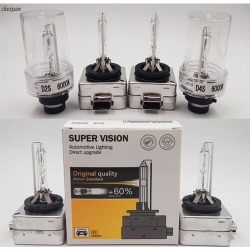 CSCSNL 2Pcs HID Xenon Bulb D1S D2S D3S D4S D1R D2R D3R D4R Car Headlight kit bulb 12V 35W 4300K 6000K 8000K 10000K Accessories