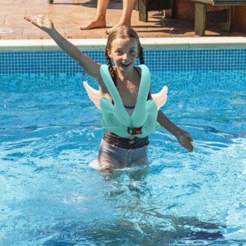 Childrens Angel Inflatable Swimsuit Baby Buoyancy Vest Life Jacket Swim Ring Made Of PVC Harmless Gift For Kids Summer