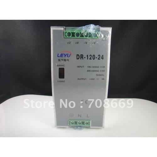 Din Rail Mounted 24VDC 5A Output 120W Power Supply