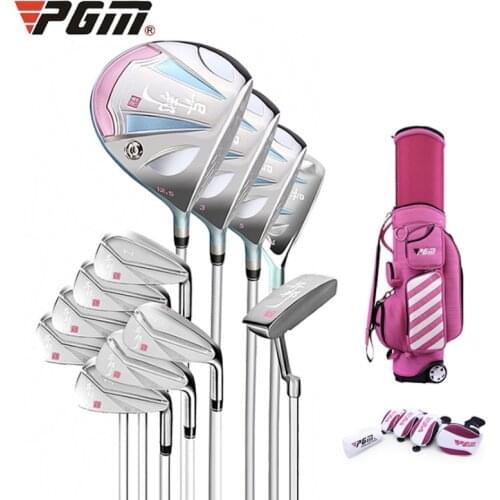 PGM Lady Golf Clubs Set Titanium Alloy Women Professional Club 12pcs with Bag LTG011 Wholesale