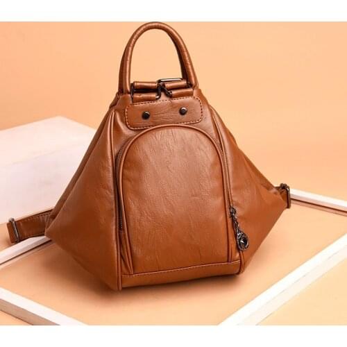 NEW 2018 Women Mochilas Preppy Style Travel Bags Girls School Bags PU Leather Daily Travel Bag Ladies Casual Bag