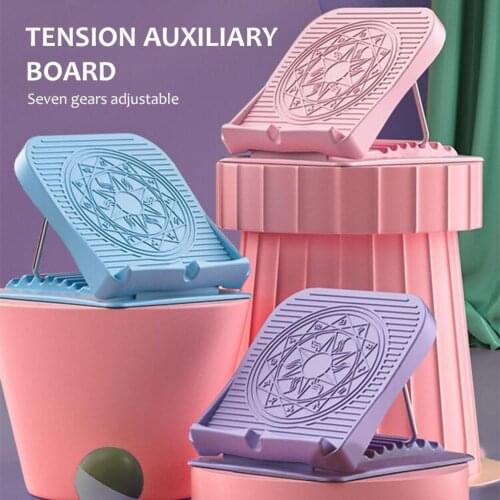 Portable Adjustable Foot Calf Stretcher Incline Board Body Stretching Tool for Sports Yoga Massage Fitness Pedal Stretcher