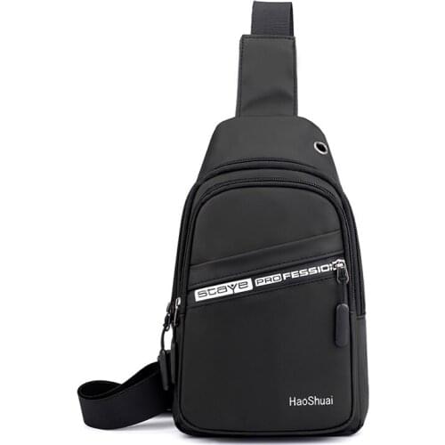 Casual Travel Nylon Crossbody Bag For Men 2021 Unisex Brand Chest Pack High Quality Anti-theft Purse Shoulder Messenger Bag Male