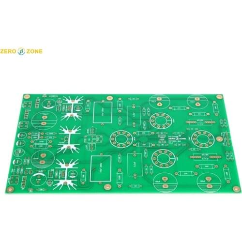 GZLOZONE PRT08A Stereo Tubes Preamplifier Base On CAT-SL1 12AU7 12AX7 6JD8 PCB