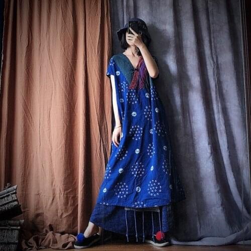 Свободные летние платья QPFJQD China At AliExpress