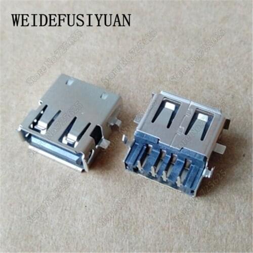 10pieces/lot USB Jack Socket Female Port Plug Connector For Asus A42J K42JP K42JR K42JC X42J X42JB X42JR