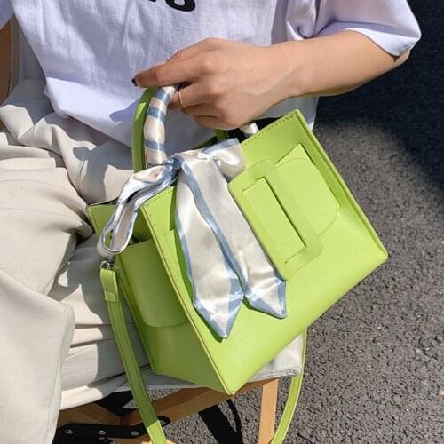 Luxury Brand Womens Shoulder Messenger Bag 2021 Fashion New Quality PU Leather Female Crossbody Bags Elegant Ladies Handbags