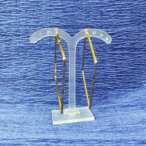 Hoop Earrings Square Polygon Shape Charming Retro Popular Exaggerated Trendy Large Gift In-Blog Woman Girl Show Party Gold 013