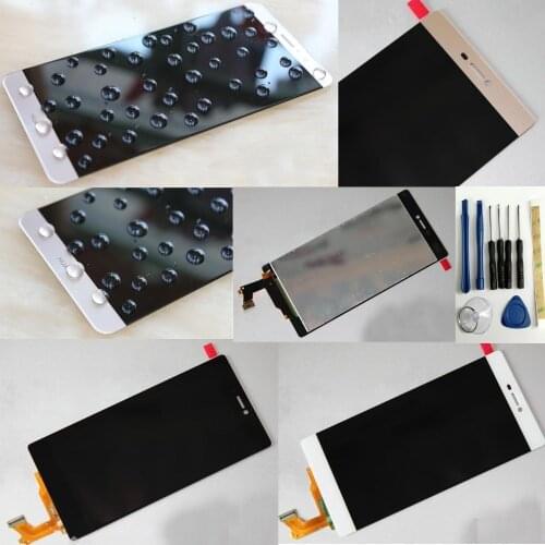 Shyueda 100% New A+ For Huawei Ascend P8 GRA-L09 GRA-L04 GRA-L21 L02 L23 CL10 CL00 UL10 UL00 LCD Display Touch Screen Digitizer