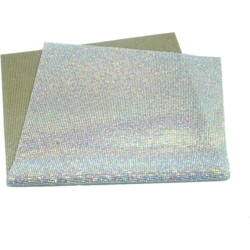 Rhinestone Sticker Sheet Rhinestone Trim Crystal Stickers Beaded Applique DIY Car Decoration Self Adhesive Embellishment Tablet