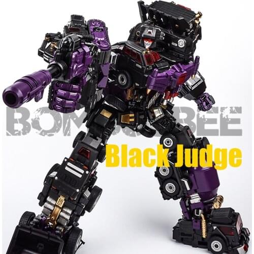 【IN STOCK】Action Figure Robot Transformation Generation Toy GT-88 Black Judge Gravity Builder PVC Plastic Model Combiner