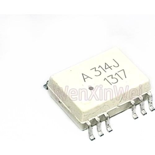 10Pcs/Lot HCPL-314J SOP12 A314J Optoisolator Photocouplers New Original In Stock