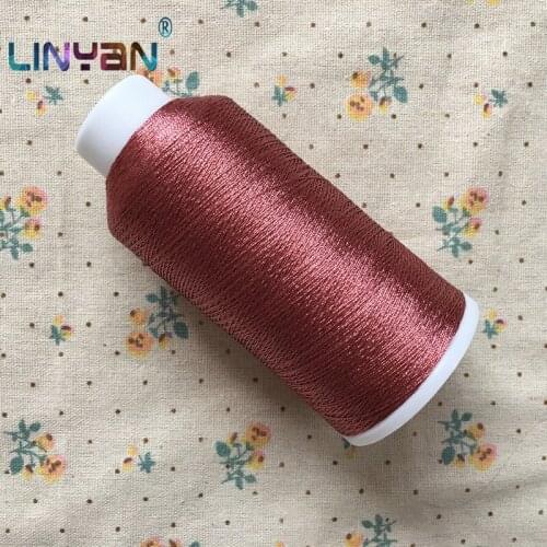120g Silver gold threads Yarn for knitting lot DIY Tassel winding arm knitting polymer Metallic Yarn PET hilo para tejer ZL50