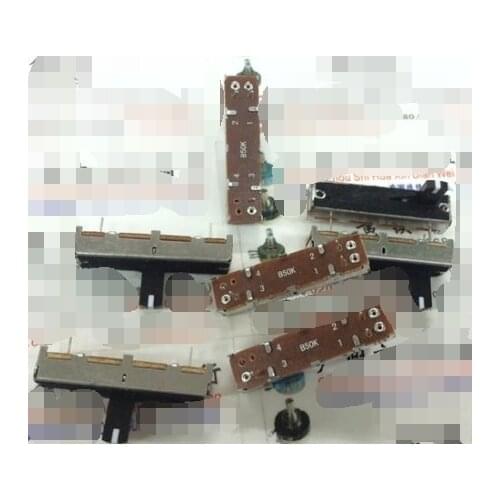 5pcs/lot SC-2043N 35MM balanced fader single potentiometer B50K with point, mid-point handle length 10MM