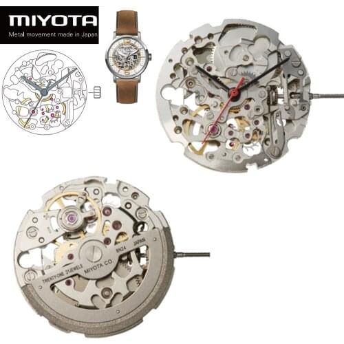 8N24 MIYOTA Qriginal Japan Imported Mechanical Movement For Seiko Mechanical Automatic Watch Movement Replacement Gold Silver