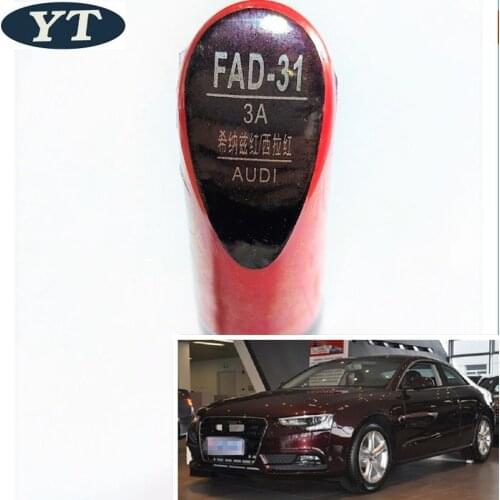 Car scratch repair pen, auto paint pen purple color for AUDI A3 A4 A5 A6 A8 Q5 Q7 Q3,car painting pen