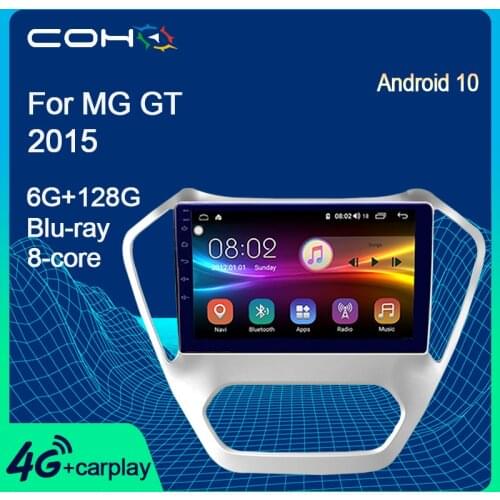 COHO For MG GT 2015 Auto Gps Navigator Multimedia Player Car Radio Android 10.0 8-Core 6+128g