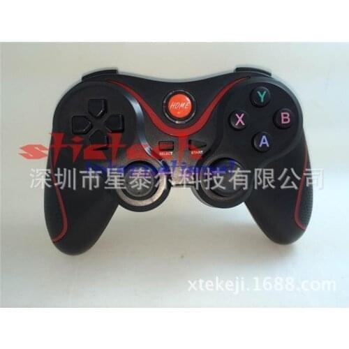 By dhl or ems 50 sets T3 Bluetooth Gamepad For Android Phone Pad Smart Box PC Joystick Wireless Bluetooth Joypad Game Controller