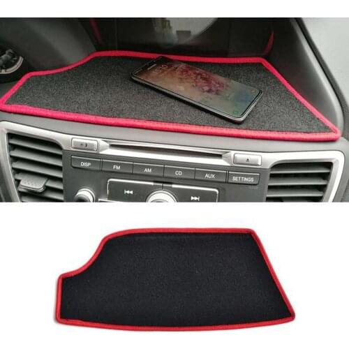 For Honda Accord 9th 9.5th 2014 2015 2016 2017 Car Dashboard Light-proof Pad Anti-slip Phone Mat New Accessories