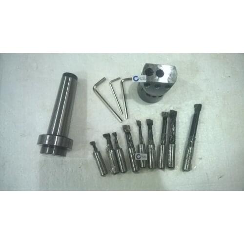 Hot Boring Head Set (F12 boring head+MT4 boring shank+9pcs 12mm boring bar)