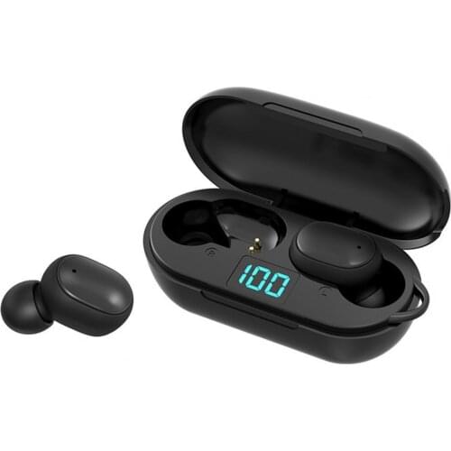 H6 TWS Sports Stereo Wireless Headset In-ear Noise Canceling Bluetooth 5.0 Earphone LED Display Charging Box For IOS Android