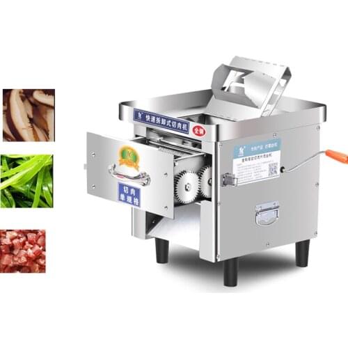 Hot Selling Meat Cutting Machine Electric Manual Meat Slicer Commercial Cutter Full Automatic Meat Processing Machine