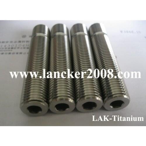 M14*1.5*70 Gr5 Titanium hexagon socket bolt/screw for wheel hub
